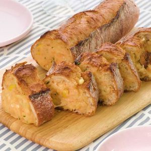 「たらもチーズのスタッフドバゲット」のレシピ動画