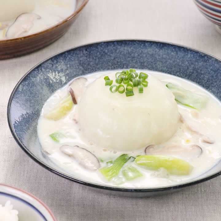 丸ごと新玉ねぎの中華風クリーム煮