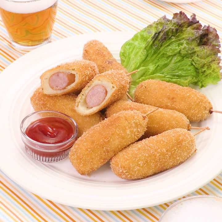 じゃがいもソーセージフライ