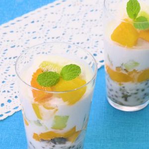 「フルーツと緑豆のチェー」のレシピ動画