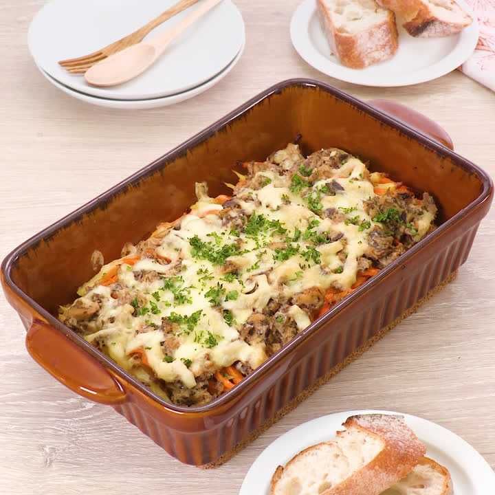 簡単に作れる にんじんとサバ缶のにんにくチーズ焼きのレシピ動画 作り方 Delish Kitchen