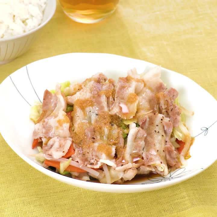 カット野菜で簡単調理おかず♪