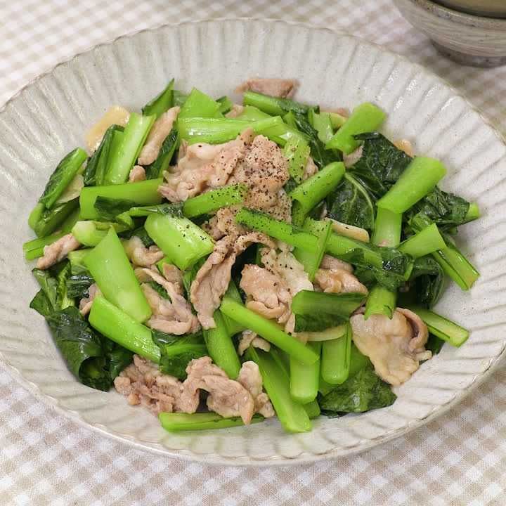 豚肉と小松菜を使った料理を紹介♪献立に使える絶品レシピ27選