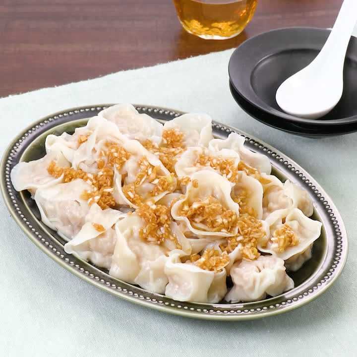 つるんと食べやすい もやし入り水餃子のレシピ動画 作り方 Delish Kitchen