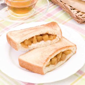 「りんごのポケットサンド」のレシピ動画