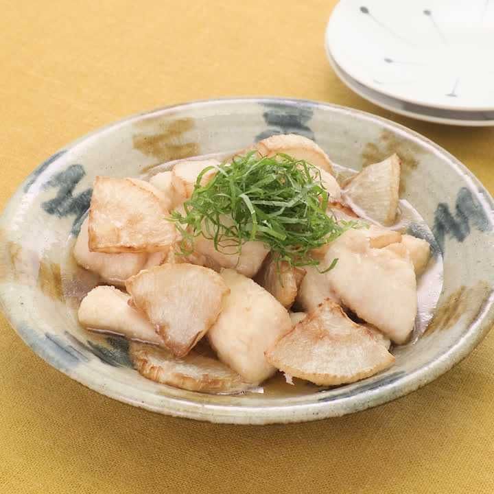 大根とささみのあげだし