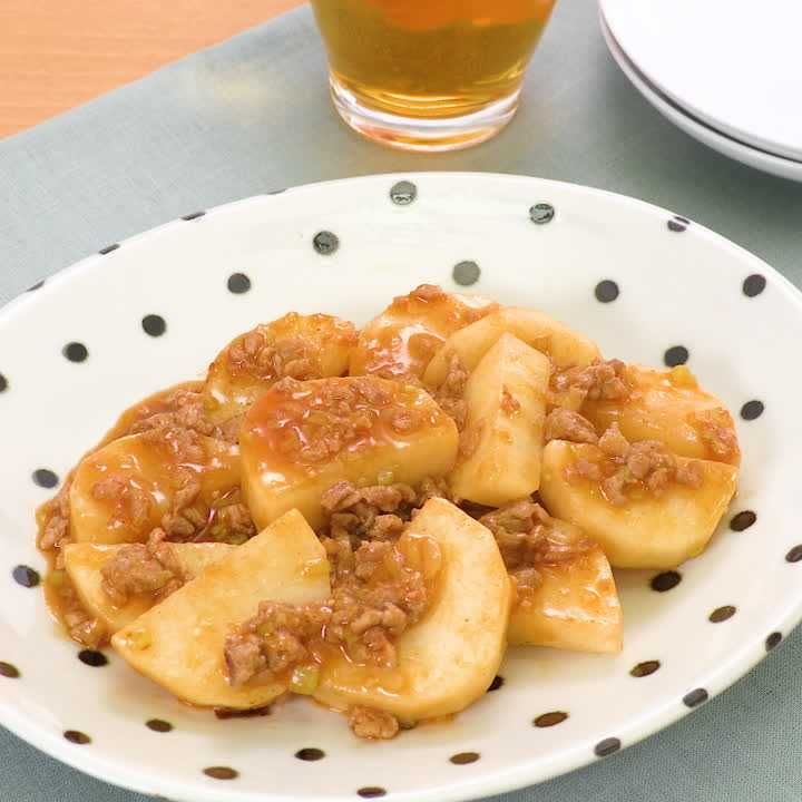 長芋のそぼろあん