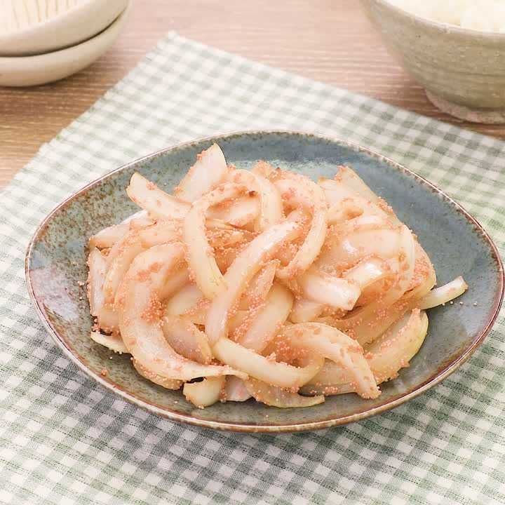 玉ねぎのたらこバター炒め