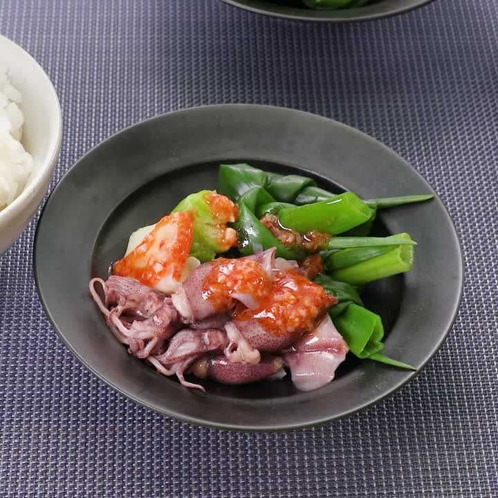 さっと作れる一品 わけぎとホタルイカのピリ辛だれのレシピ動画 作り方 Delish Kitchen