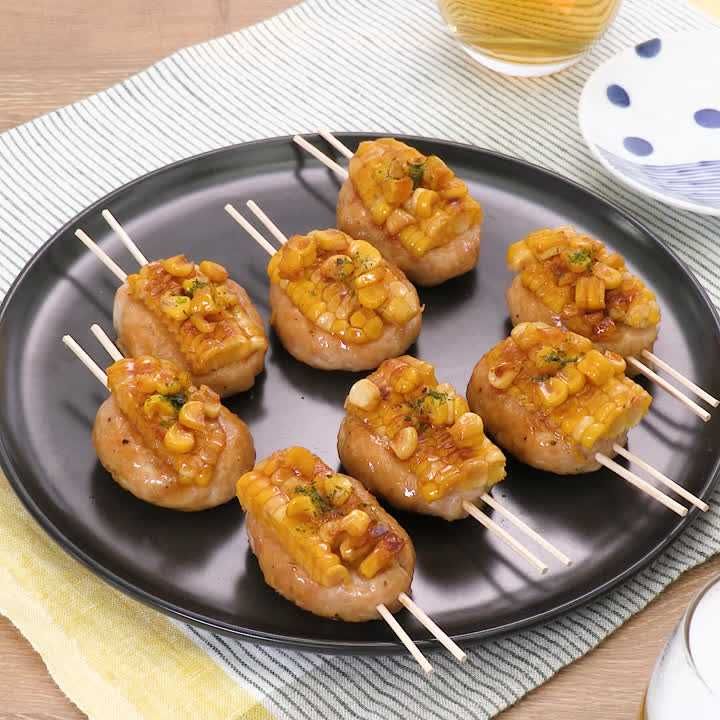 焼きもろこしつくね