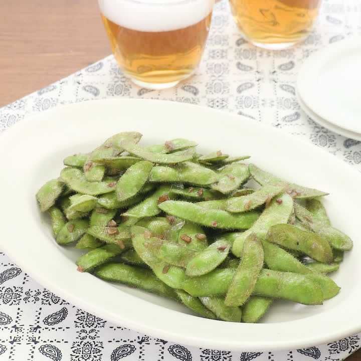 枝豆のアンチョビソテー