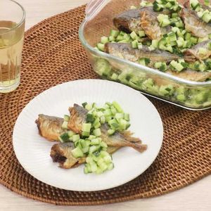 「豆あじのゆずこしょうマリネ」のレシピ動画