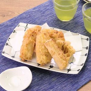 「とうもろこしの天ぷら」のレシピ動画