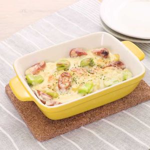 そら豆とじゃがいものグラタン風