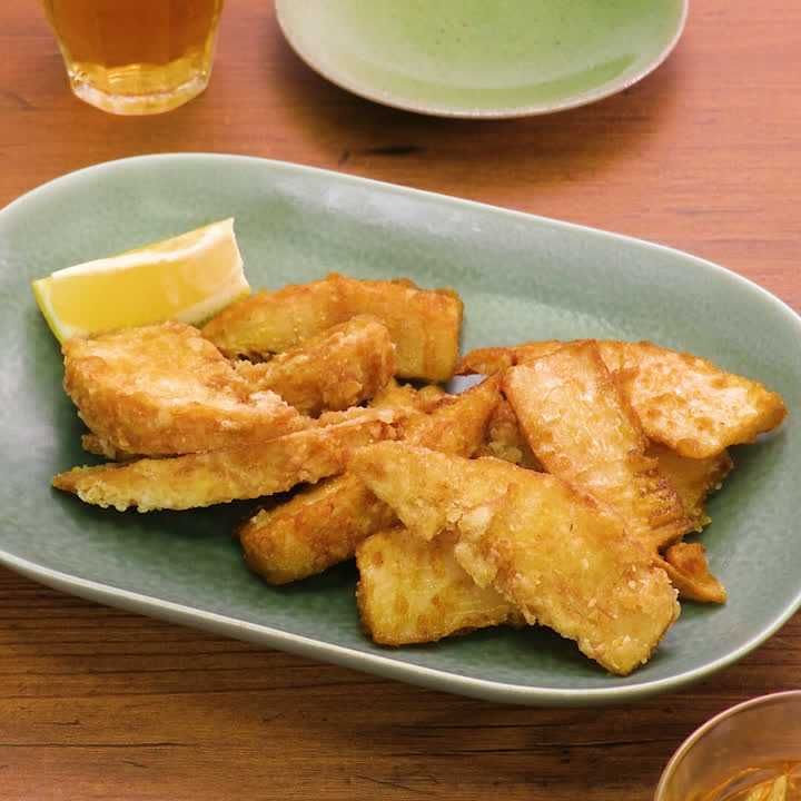 たけのこのカレー風味唐揚げ