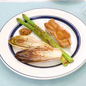 チキンとチコリのステーキ