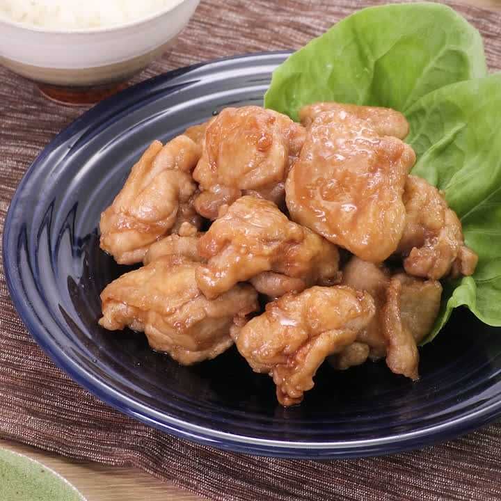 鶏からのだしじょうゆがらめ