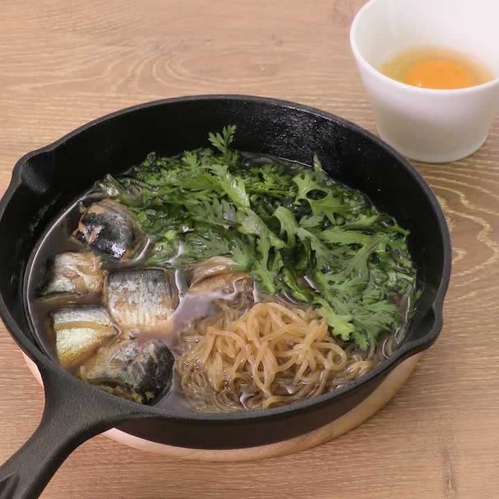 イワシのすき煮