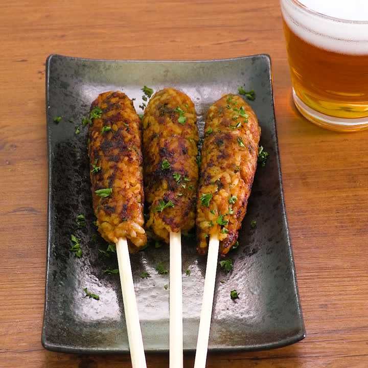 牛豚パセリきりたんぽ