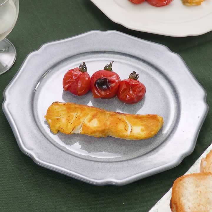 タラのカレーヨーグルト焼き