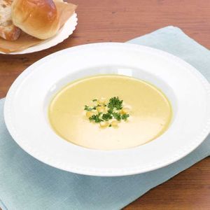 「コーンの豆乳カレースープ」のレシピ動画