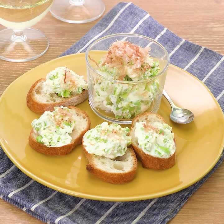 レンジで手軽に作る 枝豆とクリームチーズのディップのレシピ動画 作り方 Delish Kitchen