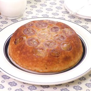 「炊飯器チョコバナナケーキ」のレシピ動画