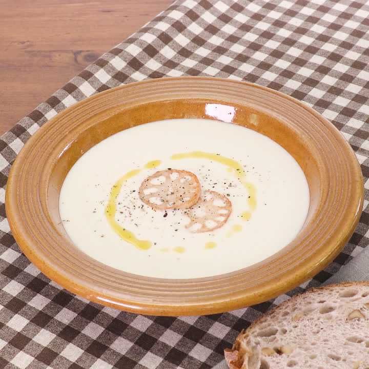 れんこんポタージュ