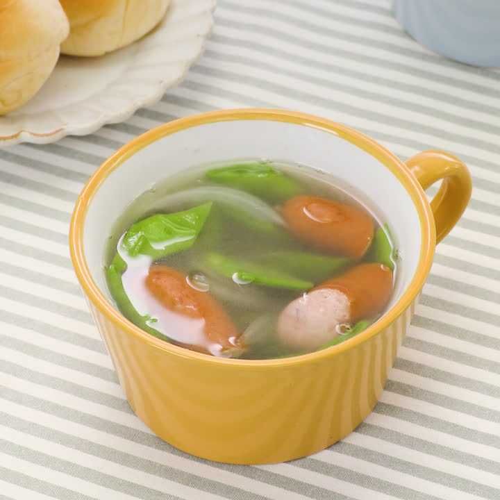ほっとあたたまる モロッコいんげんのコンソメスープのレシピ動画 作り方 Delish Kitchen