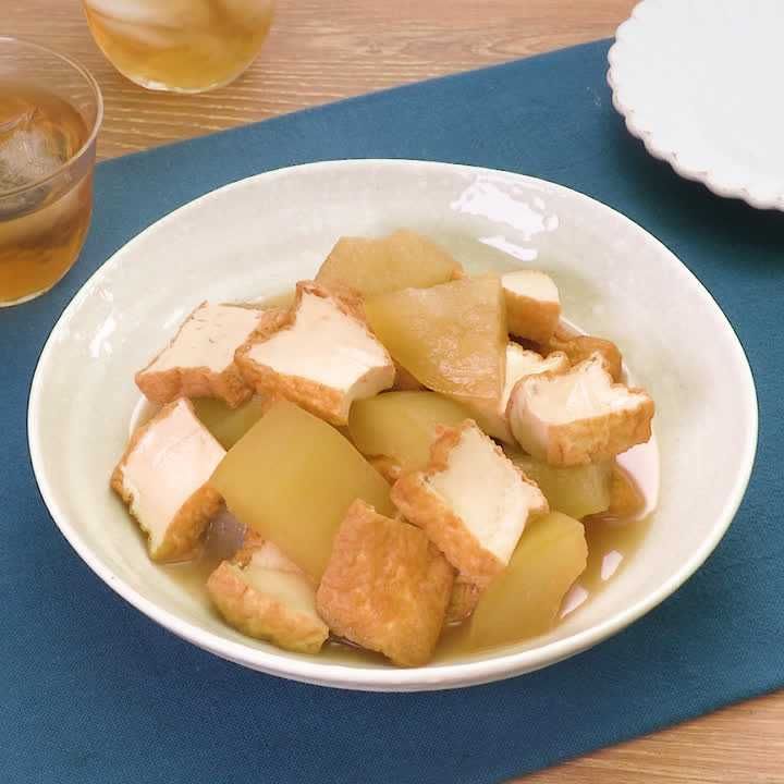 冬瓜と厚揚げの煮物