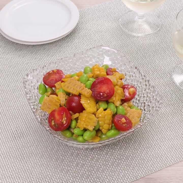 とうもろこしと枝豆のマリネサラダ