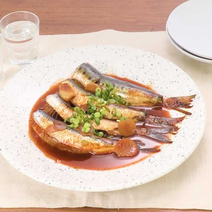イワシのコチュジャン煮