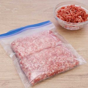 ひき肉の冷凍保存