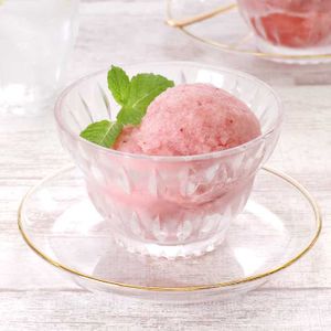 「いちごジャムシャーベット」のレシピ動画