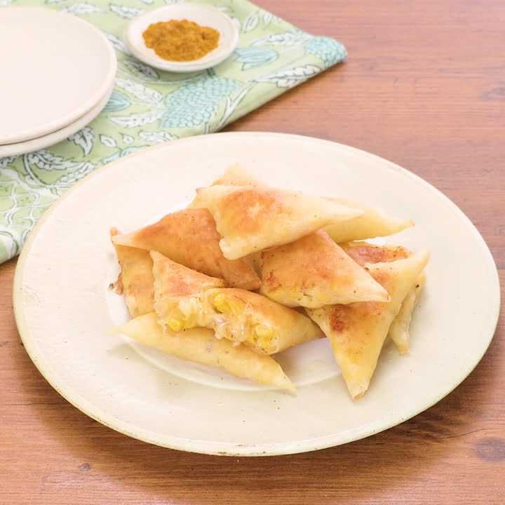 ひとくちチーズコーン揚げ