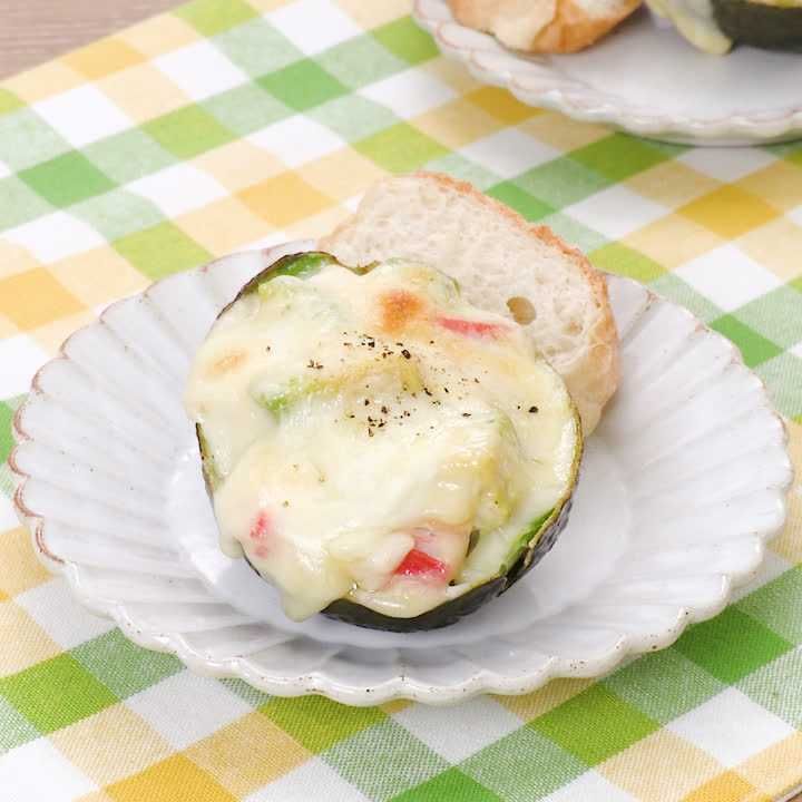 アボカドのグラタン風