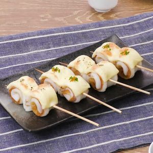 「ちくわ串」のレシピ動画