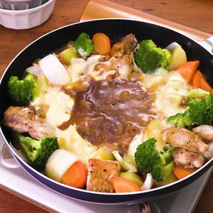 チーズカレーフォンデュ