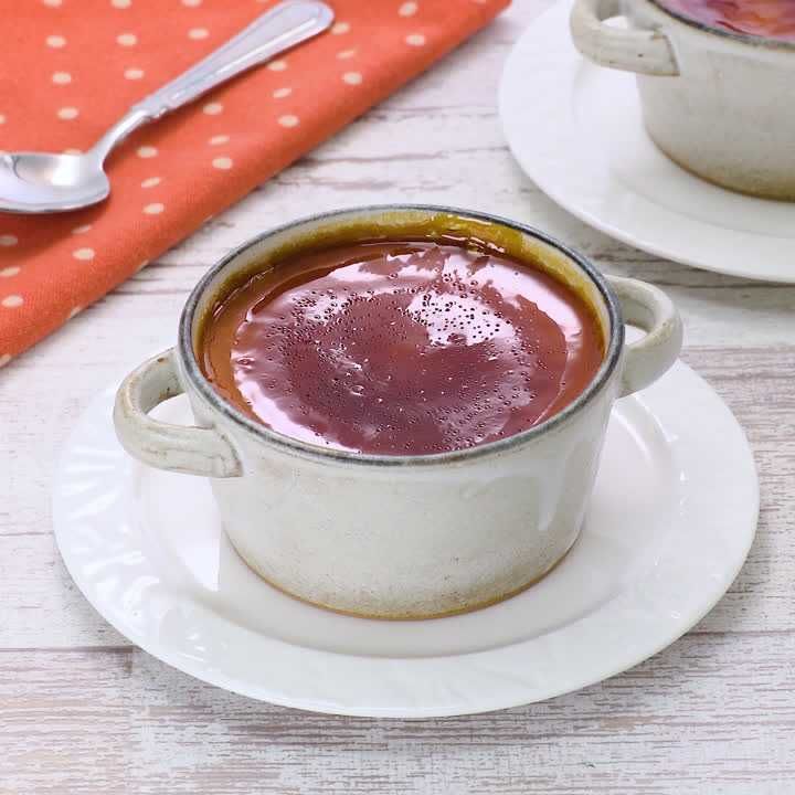 南瓜のブリュレプリンアイス