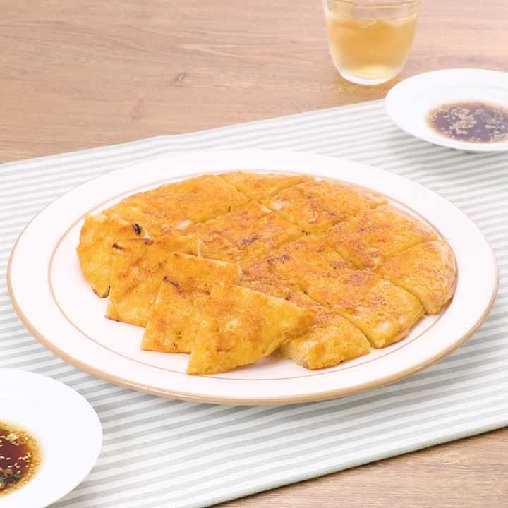 明太チーズのチヂミ