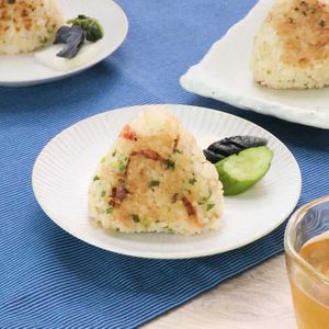 「たぬき焼きおにぎり」のレシピ動画