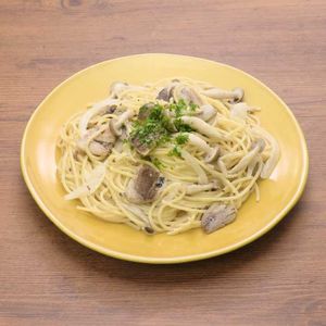 イワシとしめじのオイルパスタ