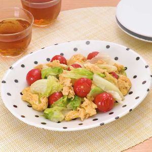 「ミニトマトと卵の中華炒め」のレシピ動画