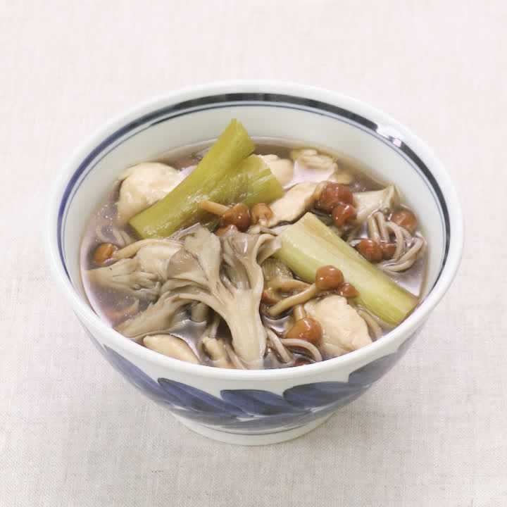 きのこ蕎麦