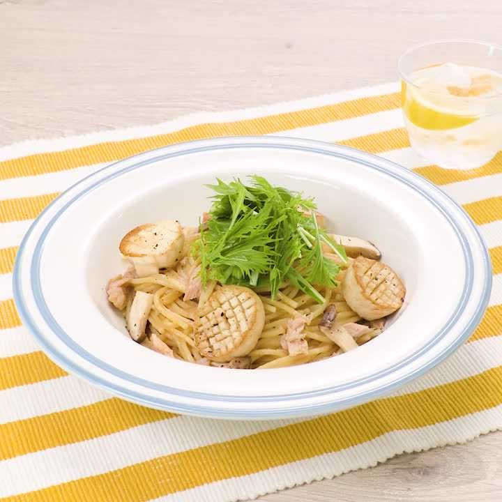 ホタテに大変身 エリンギのめんつゆバターパスタのレシピ動画 作り方 Delish Kitchen