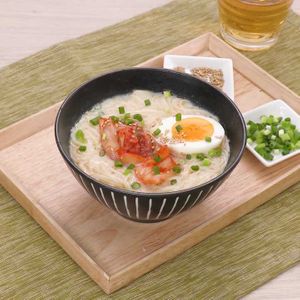 「豆乳とキムチのにゅうめん」のレシピ動画