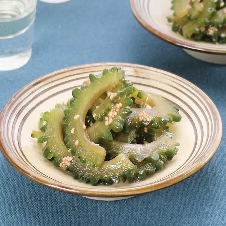 ゴーヤーの胡麻おひたし