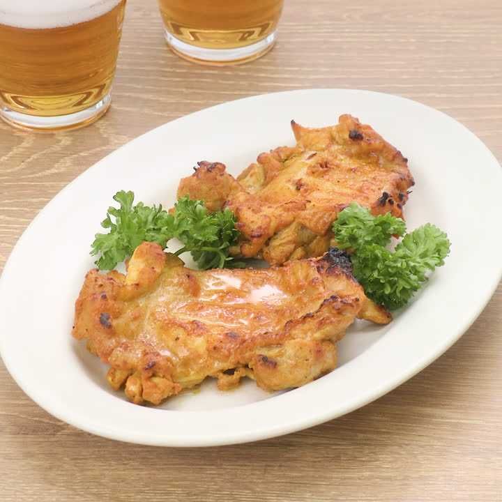 魚焼きグリルで作る! ジューシータンドリーチキン