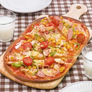 「スクエアピザ」のレシピ動画