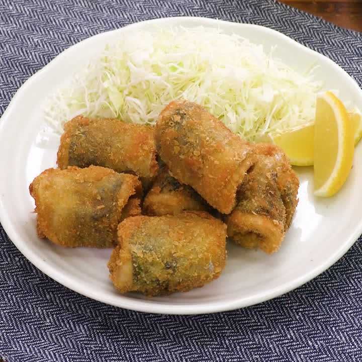 アジのカレーマヨフライ
